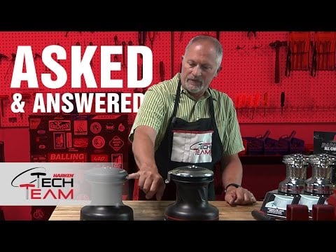 Radial Winches - Harken Tech Team Asked & Answered