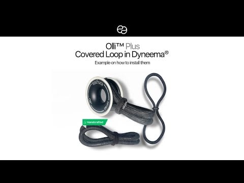 Olli™ Plus  Covered Loop in Dyneema® - Example of how to connect a loop to an Olli low friction ring