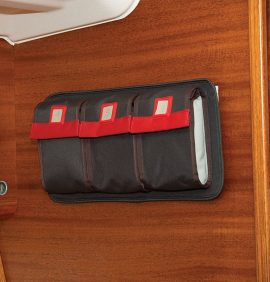 crew pouch blue performance