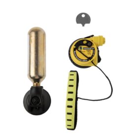Spinlock VITO & VITO AFS Hammar 170N herlaadset, CO2-patroon, reddingsvest opblaasmechanisme, gebruik aan boord.
