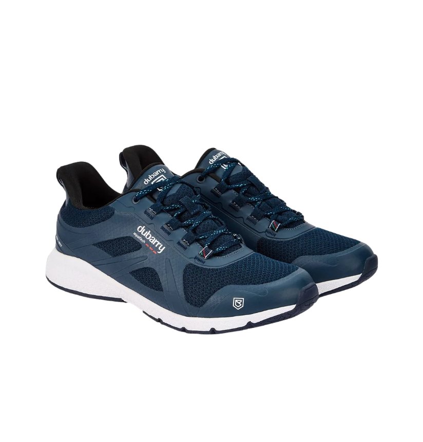 Dubarry Cowes Zeiltrainer, bovenwerk van mesh, lage zeilschoen, branding; ideaal voor grip en comfort aan dek.